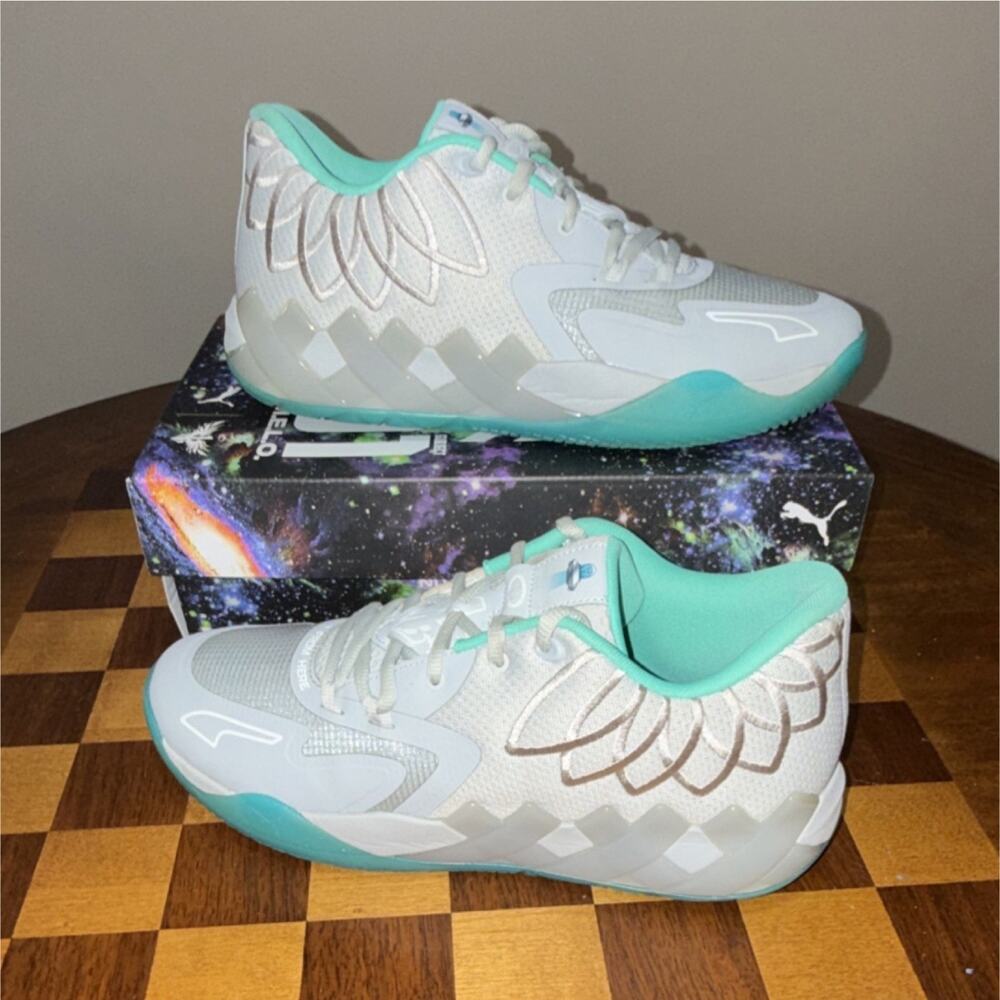 PUMA MB.01 Lo UFO 377675-02 White Aqua Mesh2022 11.5M